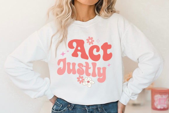 Act Justly Religious SVG Design Review