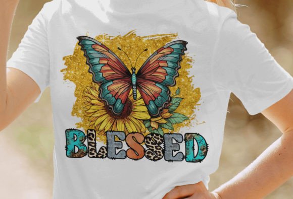 Blessed Png Graphics for T-Shirt Designs