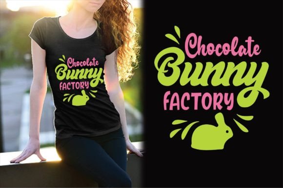 Chocolate Bunny Factory Graphics & T-Shirt Designs
