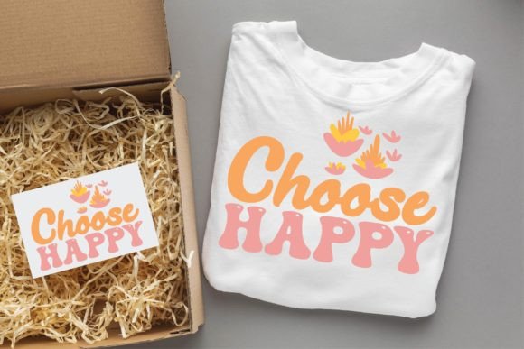 Choose Happy Valentine Groovy Svg Design Graphics