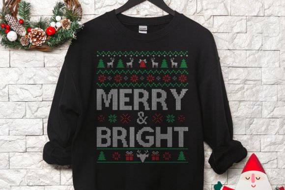 Christmas Sweater Design: Graphics & T-Shirt Designs