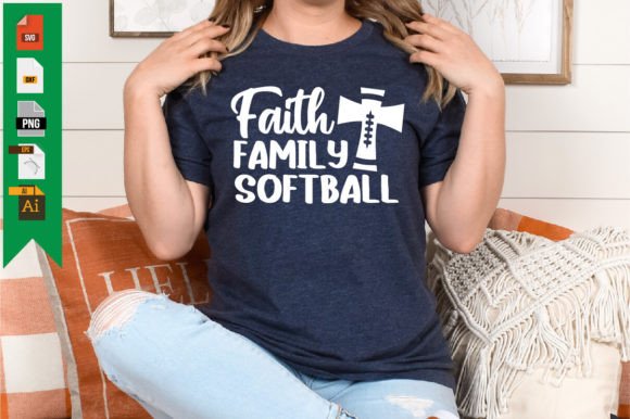 Faith Family Softball Graphics & T-Shirt Designs Review