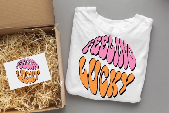 Feeling Lucky Valentine Svg Design: Graphics & T-Shirt Designs
