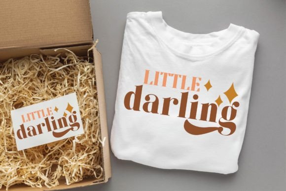 Little Darling Groovy Svg Design Review