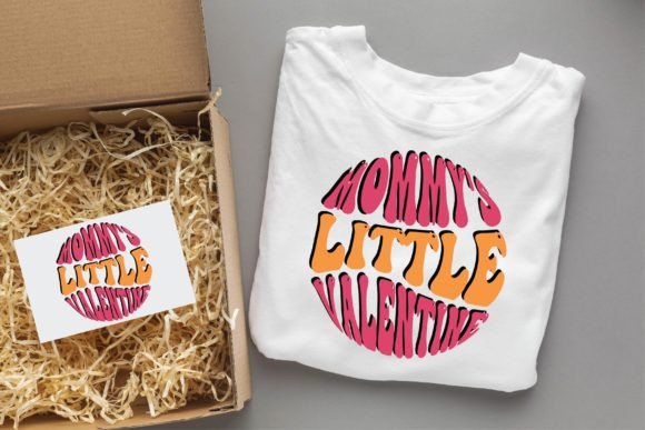 Mommy’s Little Valentine Valentine Graphics & T-Shirt Designs