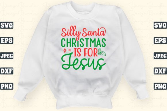 Silly Santa Graphics for T-Shirt Designs