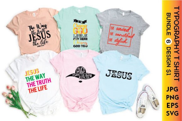 Typography T-Shirt Designs & Graphics Review